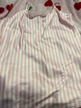 Victoria’s Secret Pink and White Striped Cami Tank